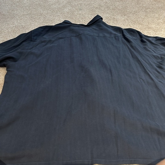 Axis LA men’s short sleeved button down navy blue size 2xb - Picture 5 of 6